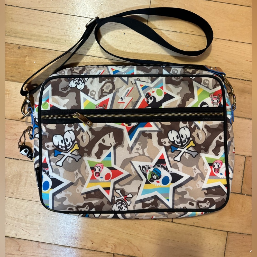 Tokidoki Laptop Messenger Bag 15” Camo